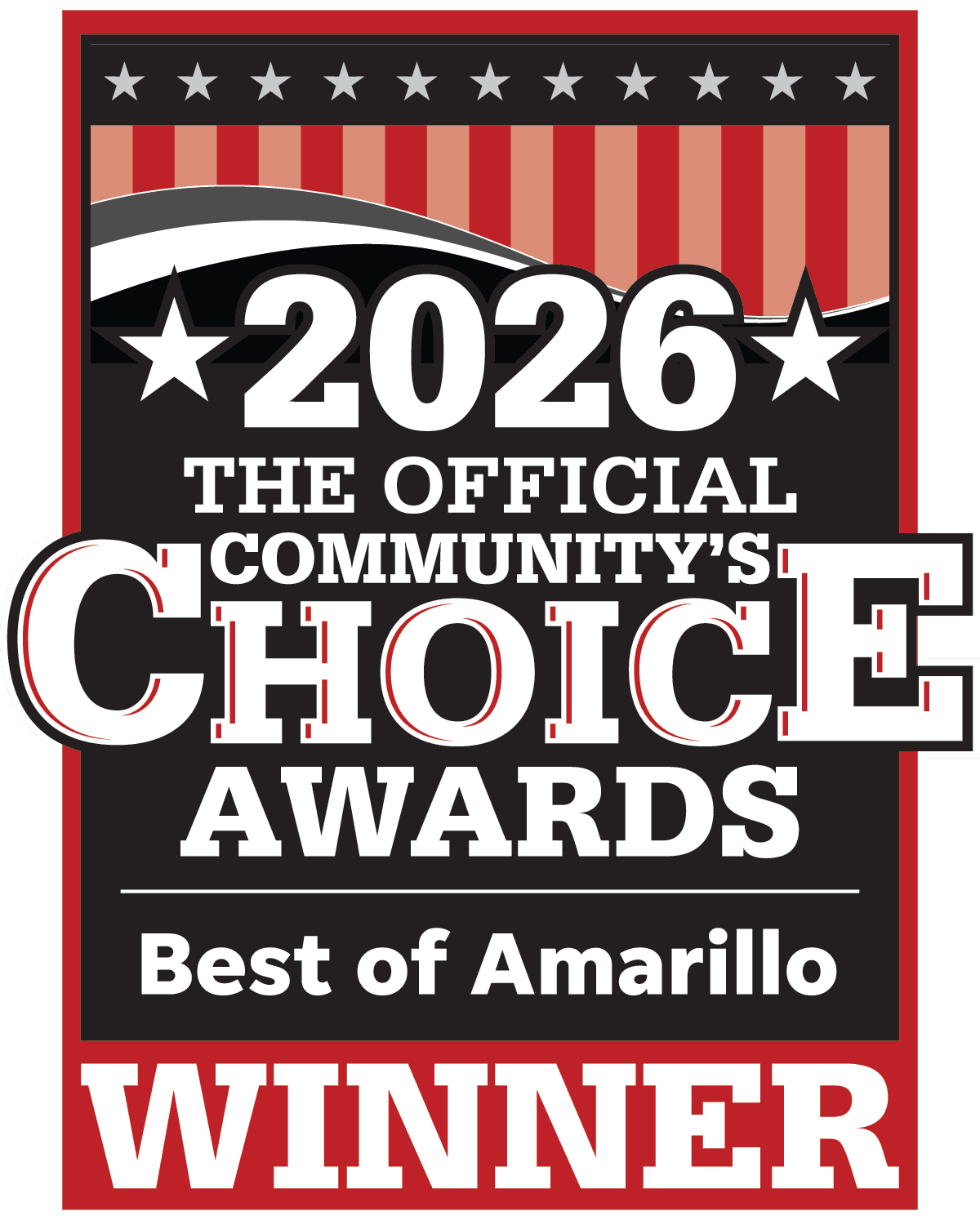 2026 Best of Amarillo Community's Choice Awards winner